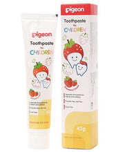 Load image into Gallery viewer, Pigeon Strawberry Flavoured Children Toothpaste - 45 Gm - Pintoo Garments
