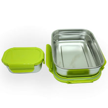 Load image into Gallery viewer, Jaypee Plus Stainless Steel Lunch Box Now Steel Jr- 2 Pieces - Pintoo Garments
