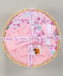 Clothing Gift Set Teddy Print-9 Pieces