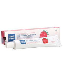 Mee Mee Fluoride-Free Strawberry Flavor Toothpaste - Pintoo Garments