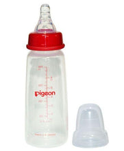 Load image into Gallery viewer, Pigeon Polypropylene Peristaltic Clear Nursing Bottle - 200 Ml - Pintoo Garments
