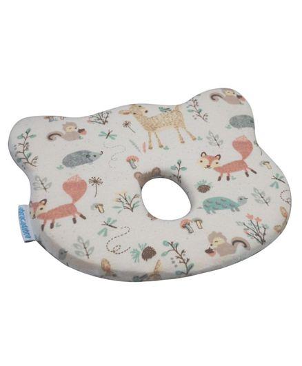 Baby Memory Foam Neck Pillow Animal Print