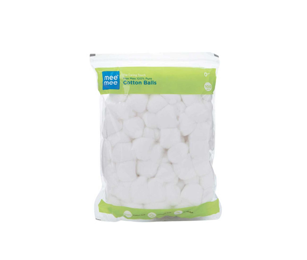 Mee Mee 100 % Pure Cotton Balls - 80 Pieces