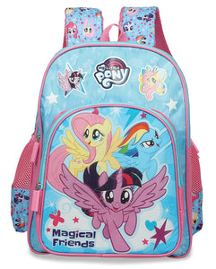 Hasbro 20 Ltrs Blue School Backpack (MBE-HB015)