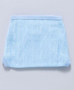 U Shape Reusable Muslin Nappy Set Lace Extra Small Pack Of 5 Blue