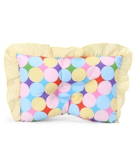 Rectangle Shaped Polka Dot Pillow