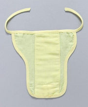 Load image into Gallery viewer, U Shape Reusable Muslin Nappy Set Lace Extra Small Pack Of 5 Lemon Yellow
