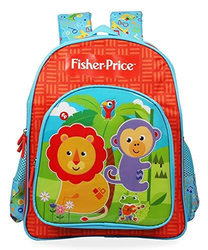 Fisher-Price 20 Ltrs Red Blue School Backpack (Fisher Price Red & Blue School Bag 36 cm)