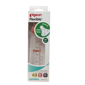 Pigeon Plastic Feeding Bottle - 240 Ml