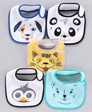 Load image into Gallery viewer, Terry Printed Bibs Pack of 5
