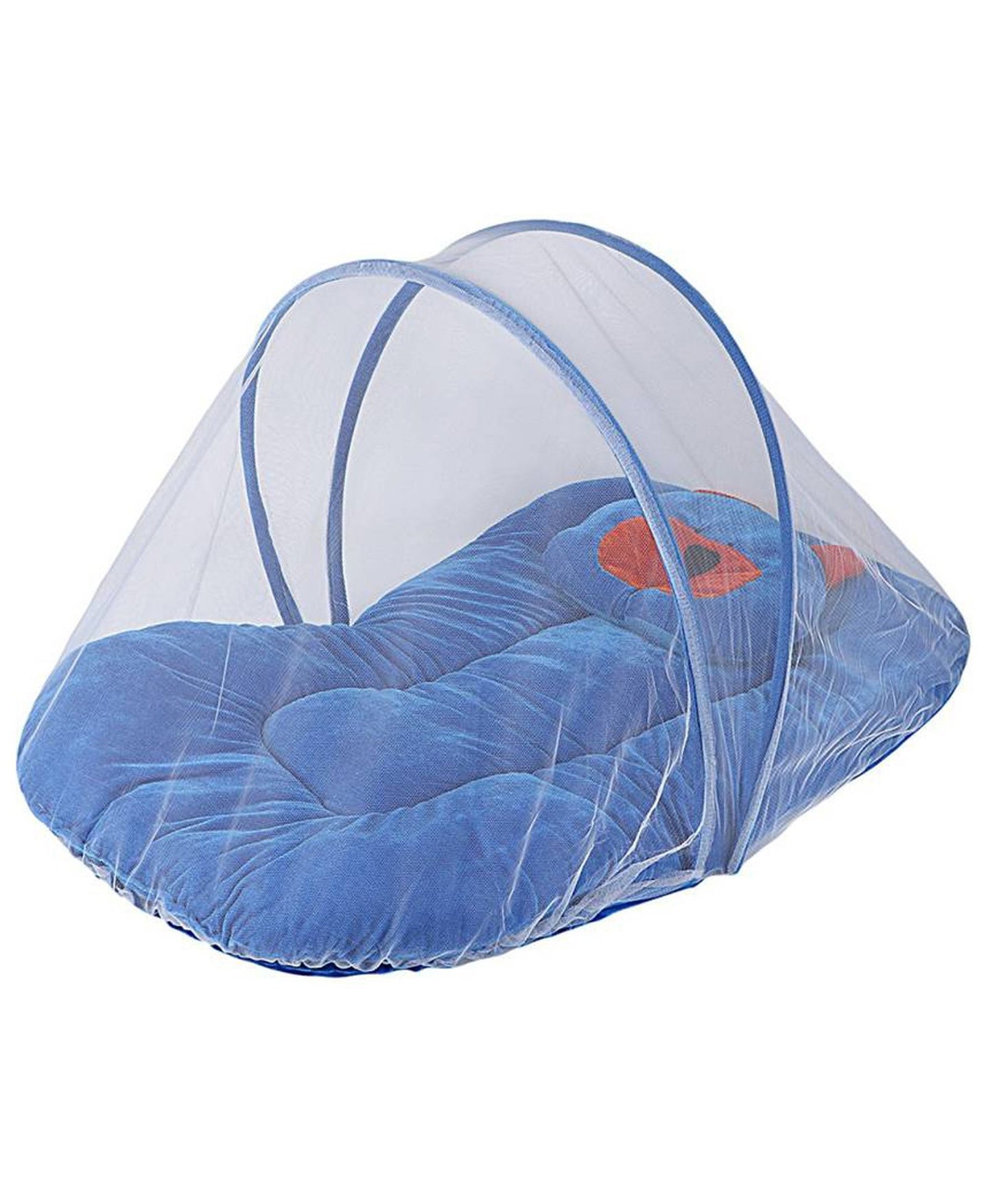 Gadi With Mosquito Net Blue
