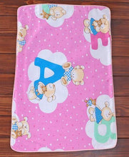Load image into Gallery viewer, Diaper Changing Mat White &amp; Pink
