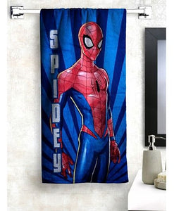 Marvel Spider-Man Bath Towel - Blue