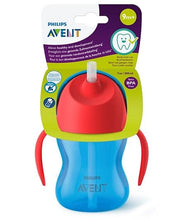 Load image into Gallery viewer, Avent Bendy Twin Handle Straw Cup - 200 ml
