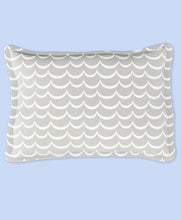 Load image into Gallery viewer, Fancy Fluff Organic Rectangle Pillow Zig Zag Print
