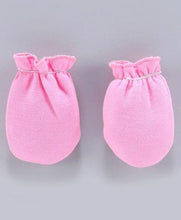 Load image into Gallery viewer, Child World Solid Colour Mittens Pink
