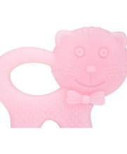 Load image into Gallery viewer, Mee Mee Multi-Textured Kitty Shaped Silicone Teether - Pintoo Garments
