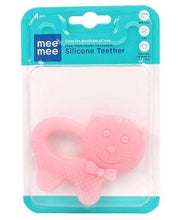 Load image into Gallery viewer, Mee Mee Multi-Textured Kitty Shaped Silicone Teether - Pintoo Garments
