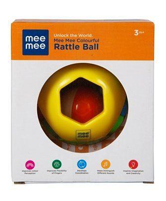 Mee Mee Jingling Ball Rattele - Multicolour