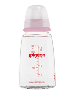 Pigeon Glass Feeding Bottle - 120 Ml - Pintoo Garments