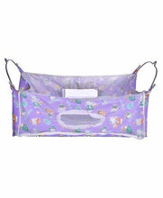 Load image into Gallery viewer, Baby Cradle Cloth with Mosquito Net and Quilt Purple

