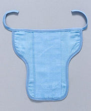 Load image into Gallery viewer, U Shape Reusable Muslin Nappy Set Lace Extra Small Pack Of 5 Blue
