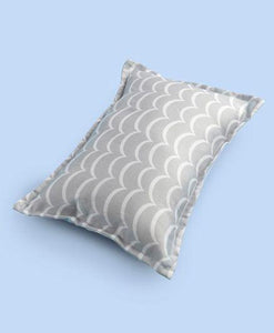 Fancy Fluff Organic Rectangle Pillow Zig Zag Print