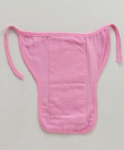 Load image into Gallery viewer, U Shape Reusable Muslin Nappy Set Lace Extra Small Pack Of 5 Pink
