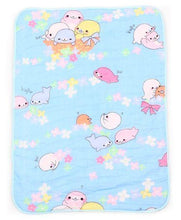 Load image into Gallery viewer, Diaper Changing Mat Fish Print - Light Blue

