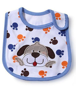 Bib Puppy Face Embroidery