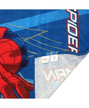 Load image into Gallery viewer, Marvel Spider Man Bath Towel - Blue &amp; Red
