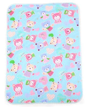 Load image into Gallery viewer, Diaper Changing Mat Teddy Print - Blue
