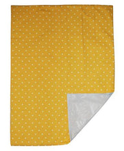 Load image into Gallery viewer, Diaper Changing Mat Polka Dots-Yellow
