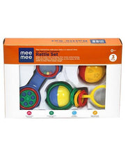 Load image into Gallery viewer, Mee Mee Baby Rattele Set Of 3 - Multicolor
