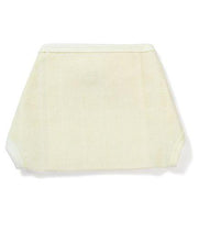 Load image into Gallery viewer, U Shape Reusable Muslin Nappy Set Lace Extra Small Pack Of 5 Lemon Yellow
