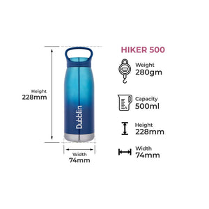 Dubblin Hiker Premium Stainless Steel Water Bottle (750 ML)