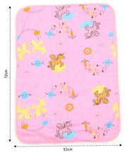Load image into Gallery viewer, Diaper Changing Mat Nature Print - Pink
