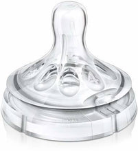 Load image into Gallery viewer, Avent Natural Teat Fast Flow Plus - Set Of 2 - 1 Month+
