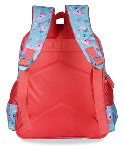 Peppa Pig 20 Ltrs Pink::Blue School Backpack (Peppa Pig Fun Play 36 cm)