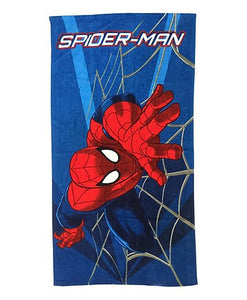 Marvel Spider Man Bath Towel - Blue & Red