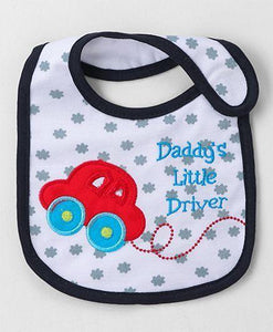 Bib Little Driver Embroidery