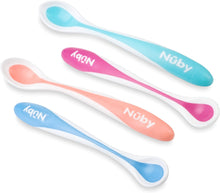 Load image into Gallery viewer, Nûby  Heat Sensor Spoon Heat-Sensitive with Soft Edge
