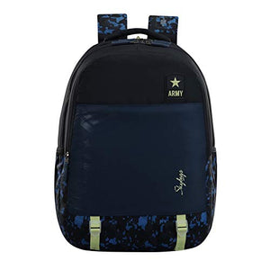 Skybags Astro Extra 04 Tiffin Box Coral School Backpack 36L