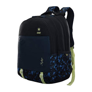 Skybags Astro Extra 04 Tiffin Box Coral School Backpack 36L