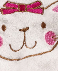 Pink Rabbit Hooded Bath Towel
