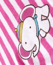 Load image into Gallery viewer, Pink Rabbit Hooded Bath Towel Elephant Embroidery
