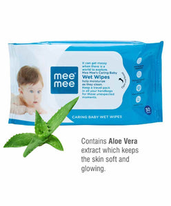 Mee Mee Caring Baby Wet Wipes - Pintoo Garments