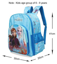 Load image into Gallery viewer, Disney 30 Ltrs Blue School Backpack
