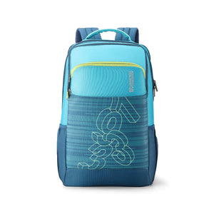 American Tourister Jet 28 Ltrs Turquoise Casual Backpack (FE0 (0) 64 001)