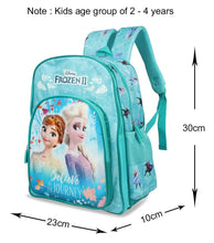 Load image into Gallery viewer, Disney 15 Ltrs Turquoise School Backpack
